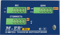 Пленочная панель передняя 223 АС LCD в Костроме