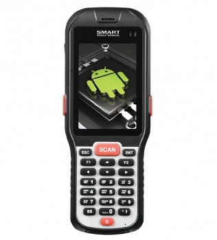 Мобильный терминал АТОЛ SMART.DROID (Android 4.4, 1D Laser, 3.5”, 1Гбх4Гб) Wi-Fi b/g/n,Bluetooth,БП) в Костроме