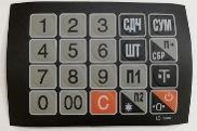 MER327L015 Пленка клавиатуры (327 LED/LCD) в Костроме