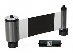 Черная лента с оверлеем (KO) на 3000 оттисков с чистящим роликом; для принтера Advent SOLID 700 в Костроме