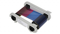 Полноцветная лента  (YMCKOK) для двусторонней печати на 200 оттисков с чистящим роликом в Костроме